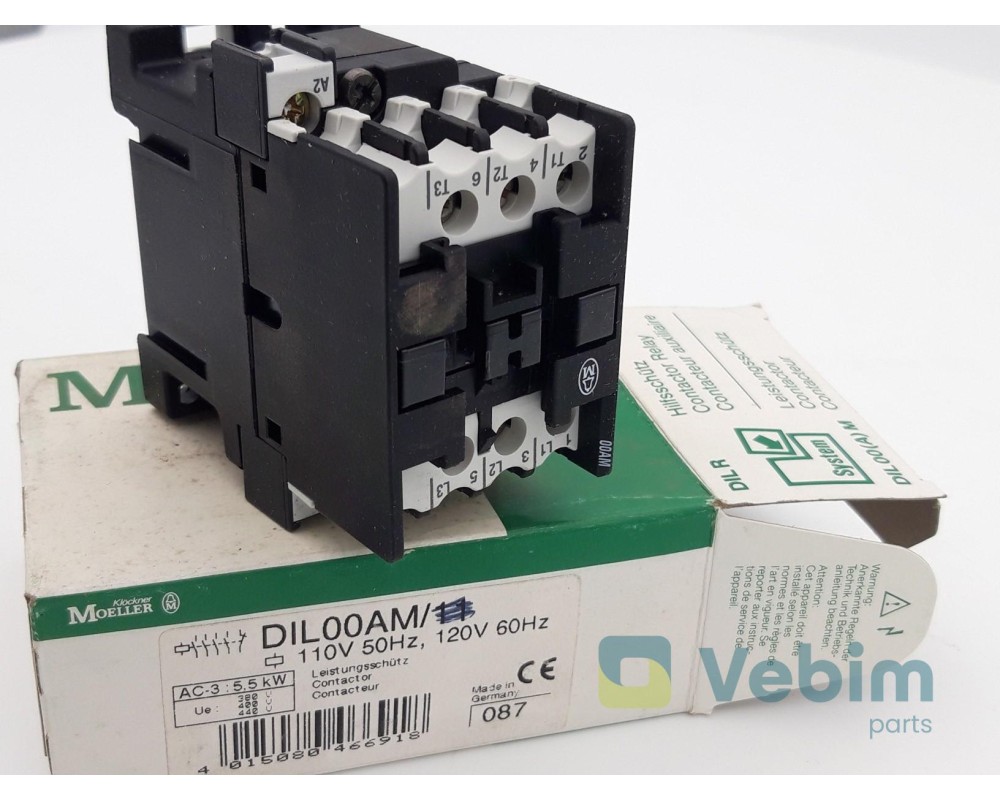 Stroomschakelaar Contactor DIL00AM - - Onderdelen