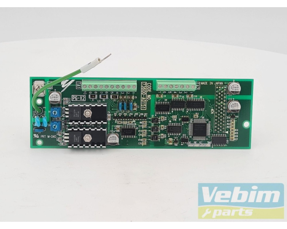 OMRON PG Speed Control Card 3G3FV-PPGX2 - 3