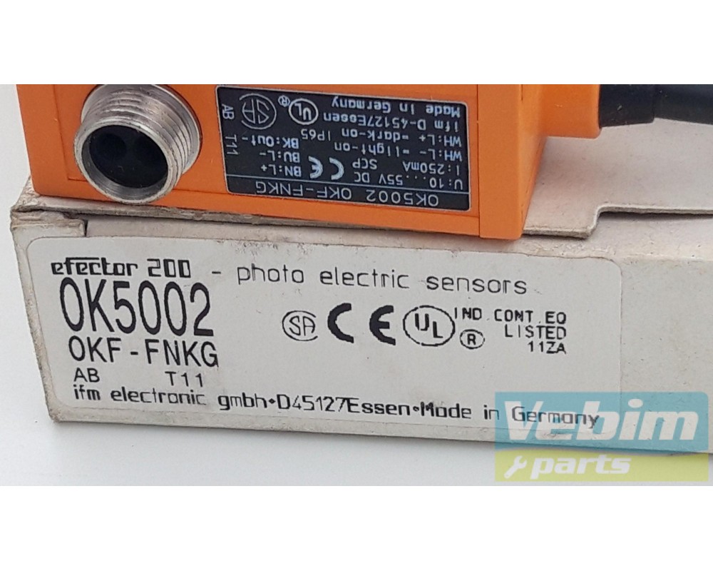 IFM Efector Fibre-Optic beam sensor OK5002 - 1