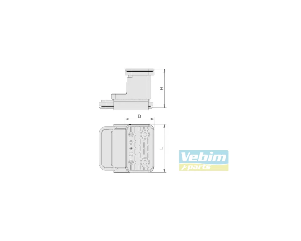Vacuum cup VCBL-K2 120x50x100 Q - 2
