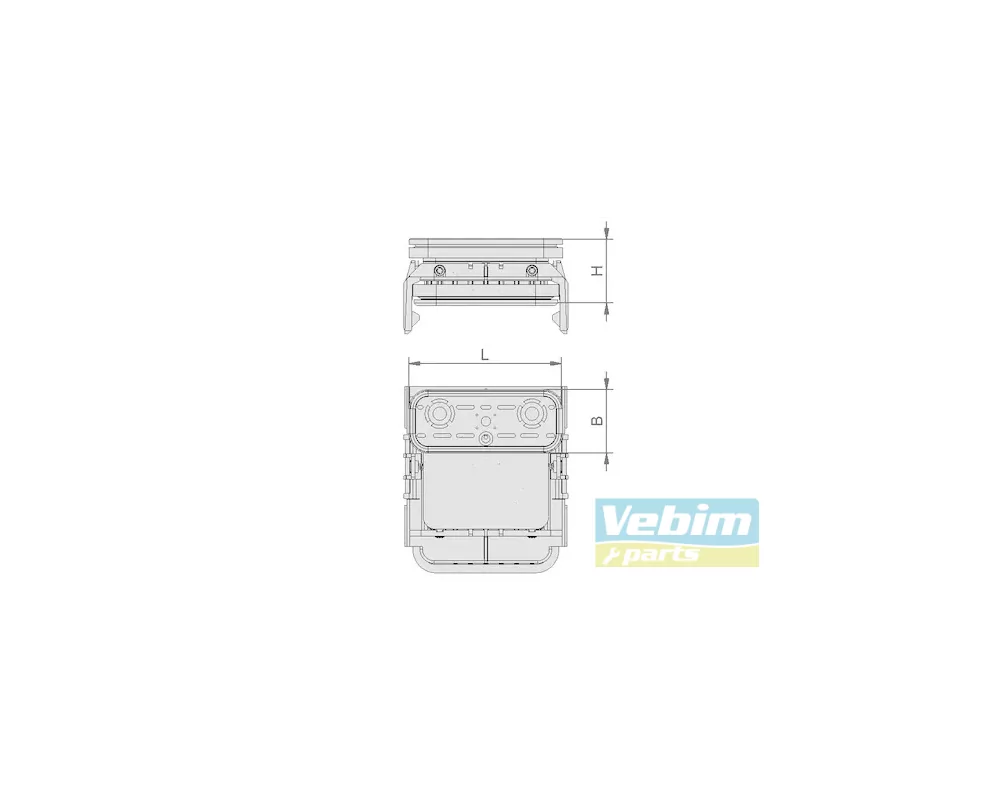 Vacuum cup VCBL-K1 125x75x50 Q - 2