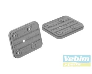 Vacuum mat for suction cup bottom side VCSP-U 140x115x16.5 VCBL-K2 - 1