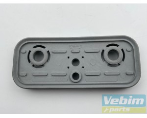 Rubber plate for vacuum block 120x50x7 mm - 1