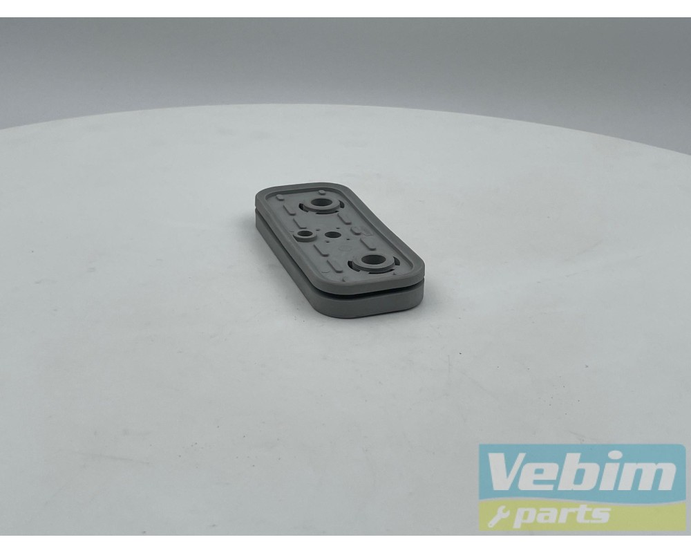 Rubber plate for vacuum block 120x50x7 mm - 2