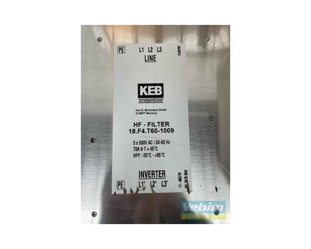 KEB F4 frequency controller 29 kVA - 4