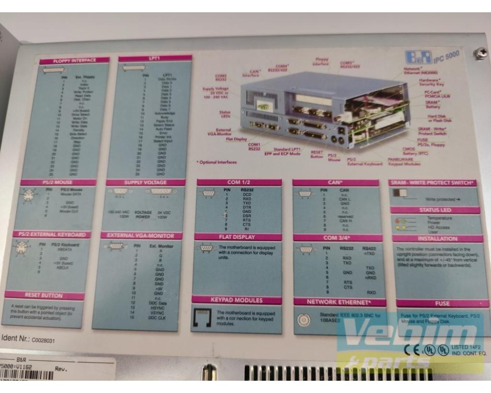 B&R Industrie-PC 5000 5P5000.V1162 - 2
