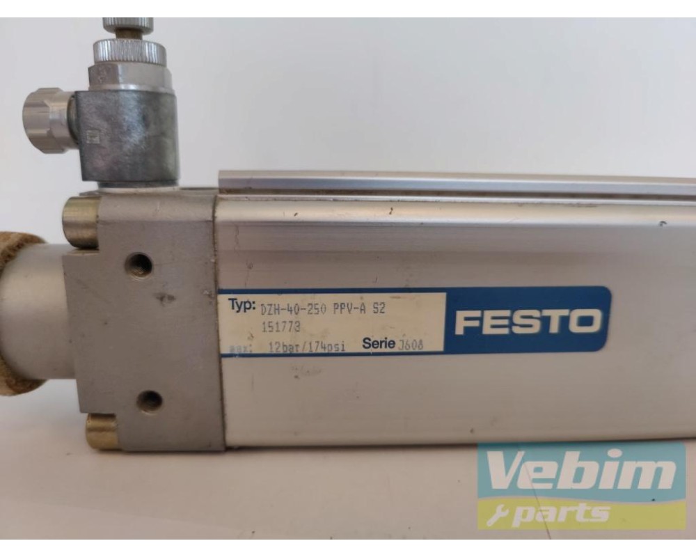FESTO double acting cylinder DZH-40-250-PPV-A S2 - 2