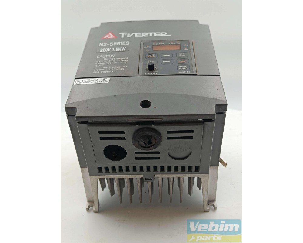T-VERTER - TAIAN ELECTRIC CO. - Frequency converter 1.5KW 200/230V 7.5A - 2