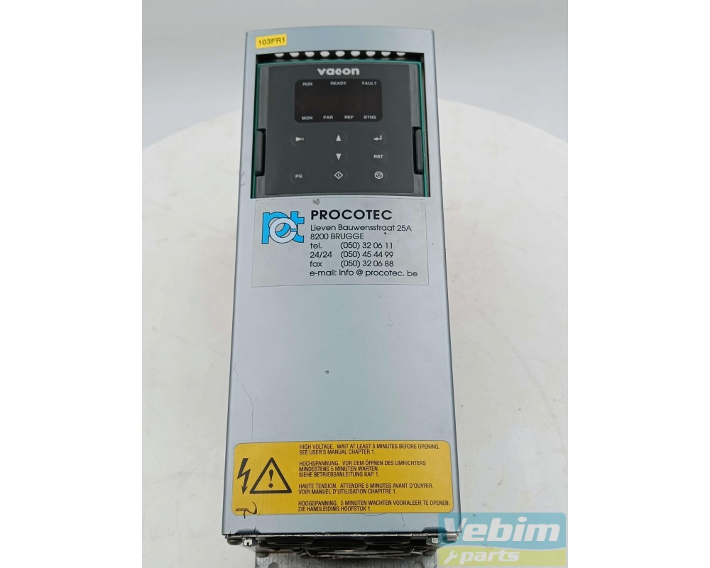 Vacon - Frequency control 3-pole 10A 4kW - 1