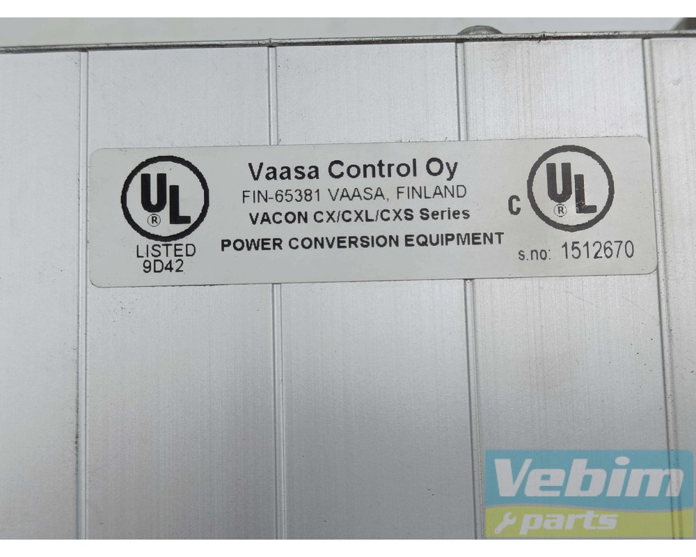 Vacon - Frequency control 3-pole 10A 4kW - 2