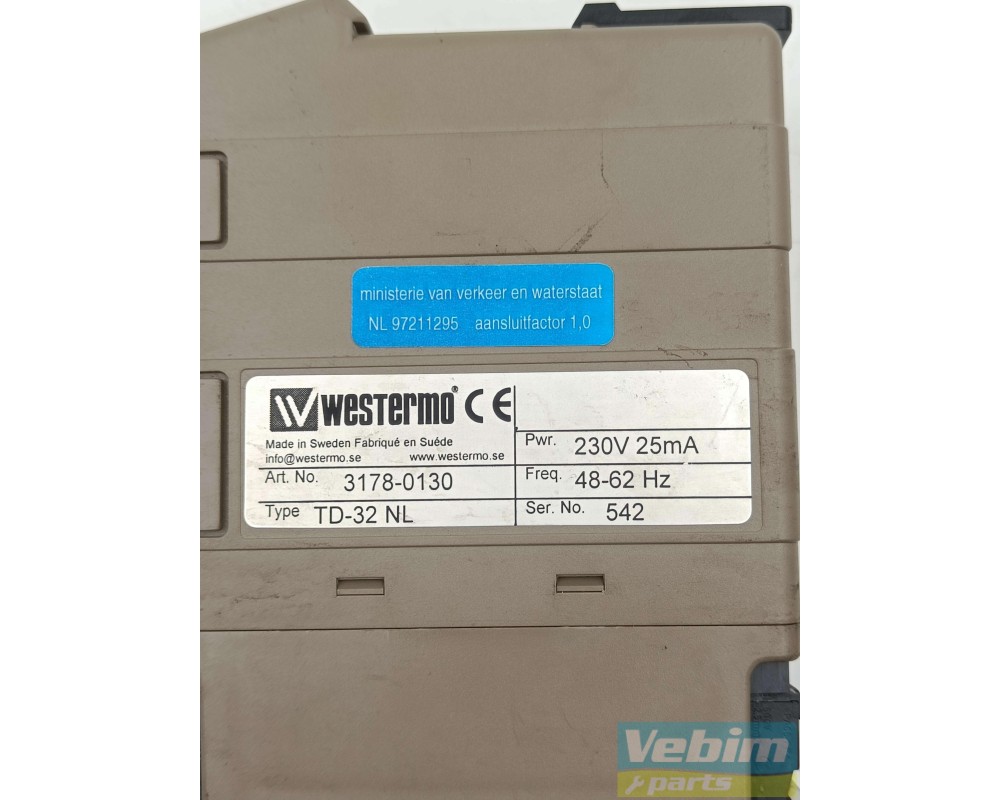 Westermo TD-32 NL modem 230V 25mA UMP - - Onderdelen