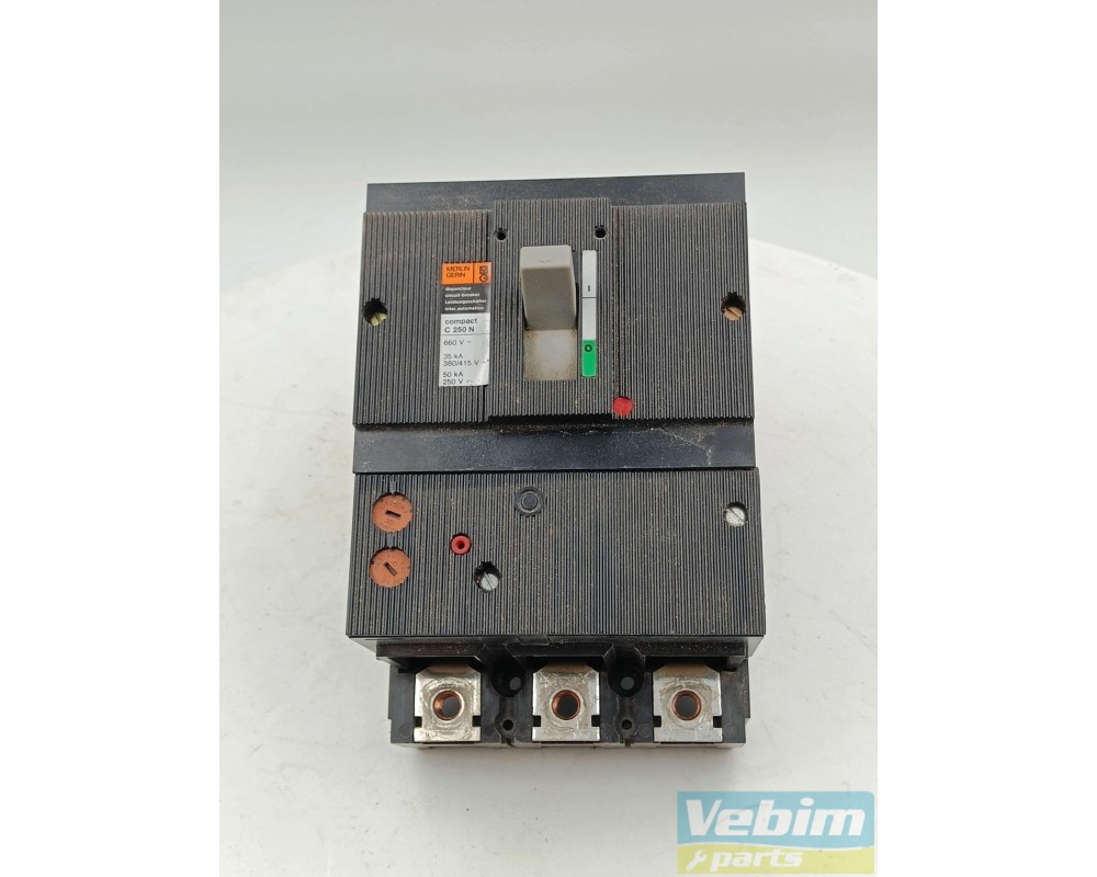 MERLIN GERIN - Zekering Compact C 250 N 660V 35kA 380/415V - - Onderdelen