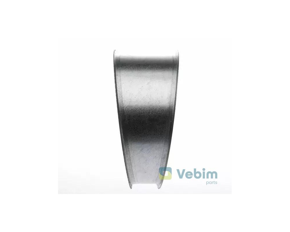 Galvanized, segmented bend with radius 1.5 - 2