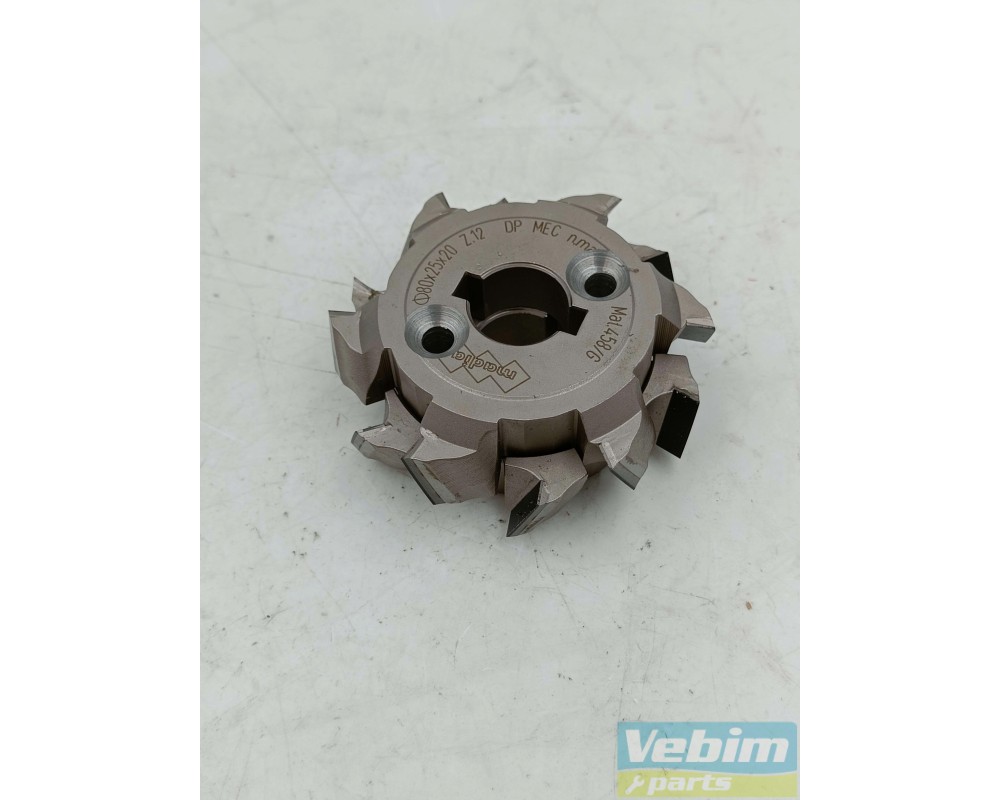 Set of adjustable DIA joint cutters D80 W25 Z12 - 2