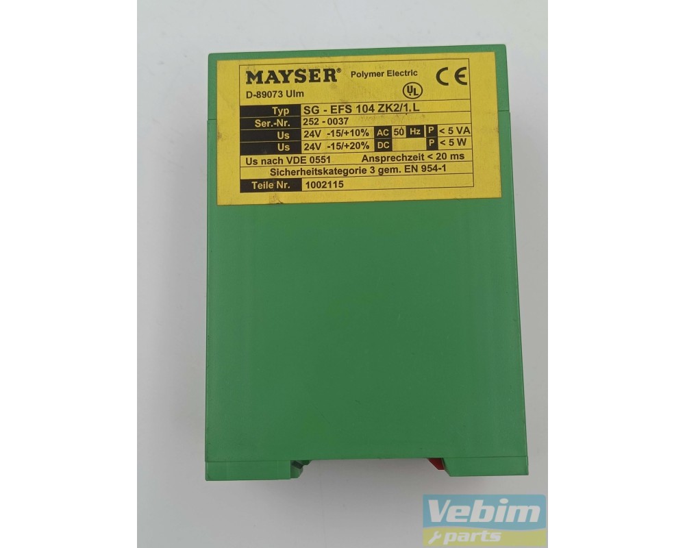 MAYSER - Sicherheitsschalter - SG-EFS 104 ZK2/1 - 2