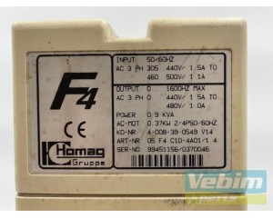 KEB F4 Combivert - Frequency Control - 3 Phases 0.9kVA - 1