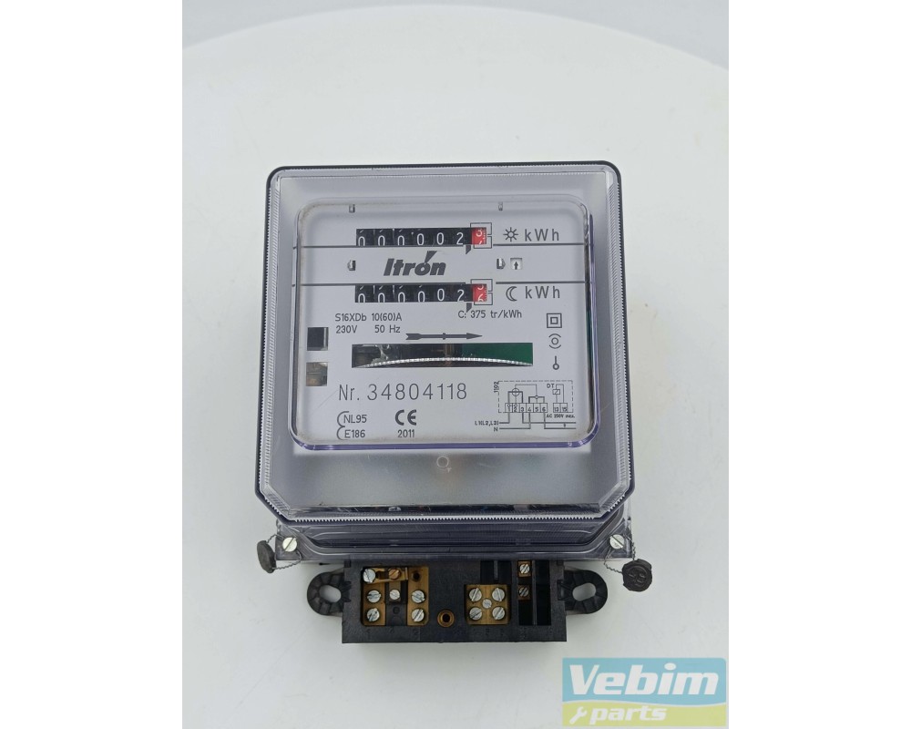 energieverbruiksmeter itron S16XDb 10(60)A 230V - - Catalogus