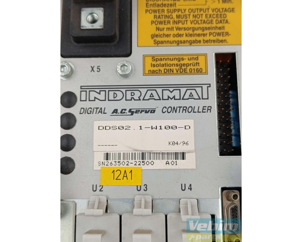 Indramat A.C. Servo Controller zonder software-module - - Catalogus