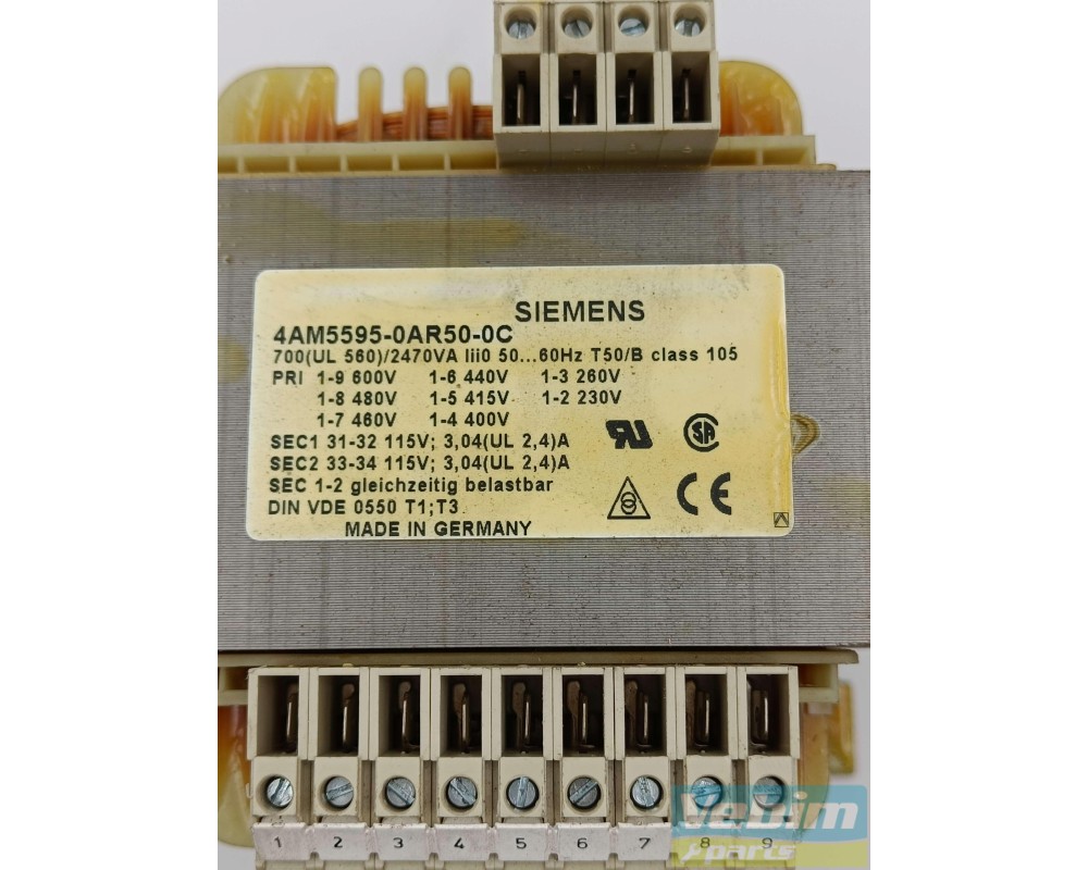 Siemens Transformator 4AM5595-0AR50-0C - 3