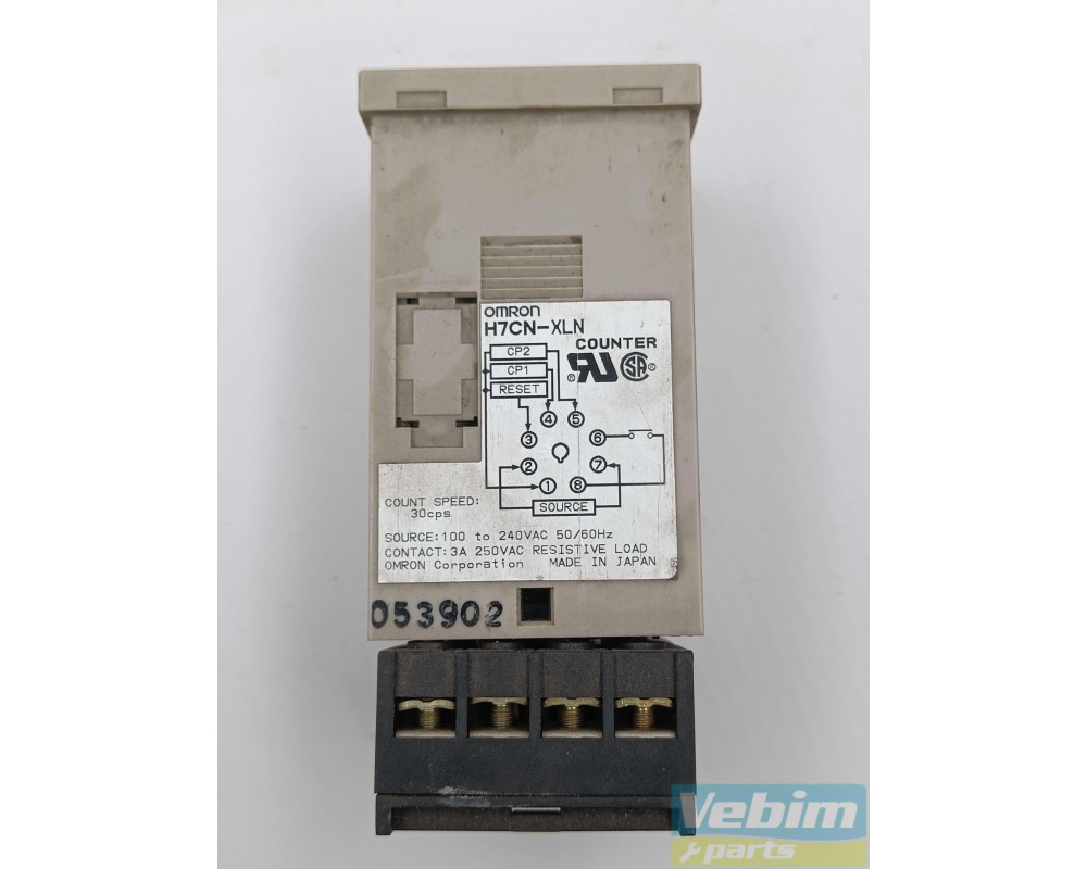 Omron 1/16 DIN digital counter H7CN-XLN - 2