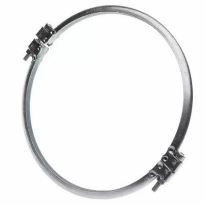 Narrow rings (slim rings) for networks of flexible hoses for the extraction of wood chips